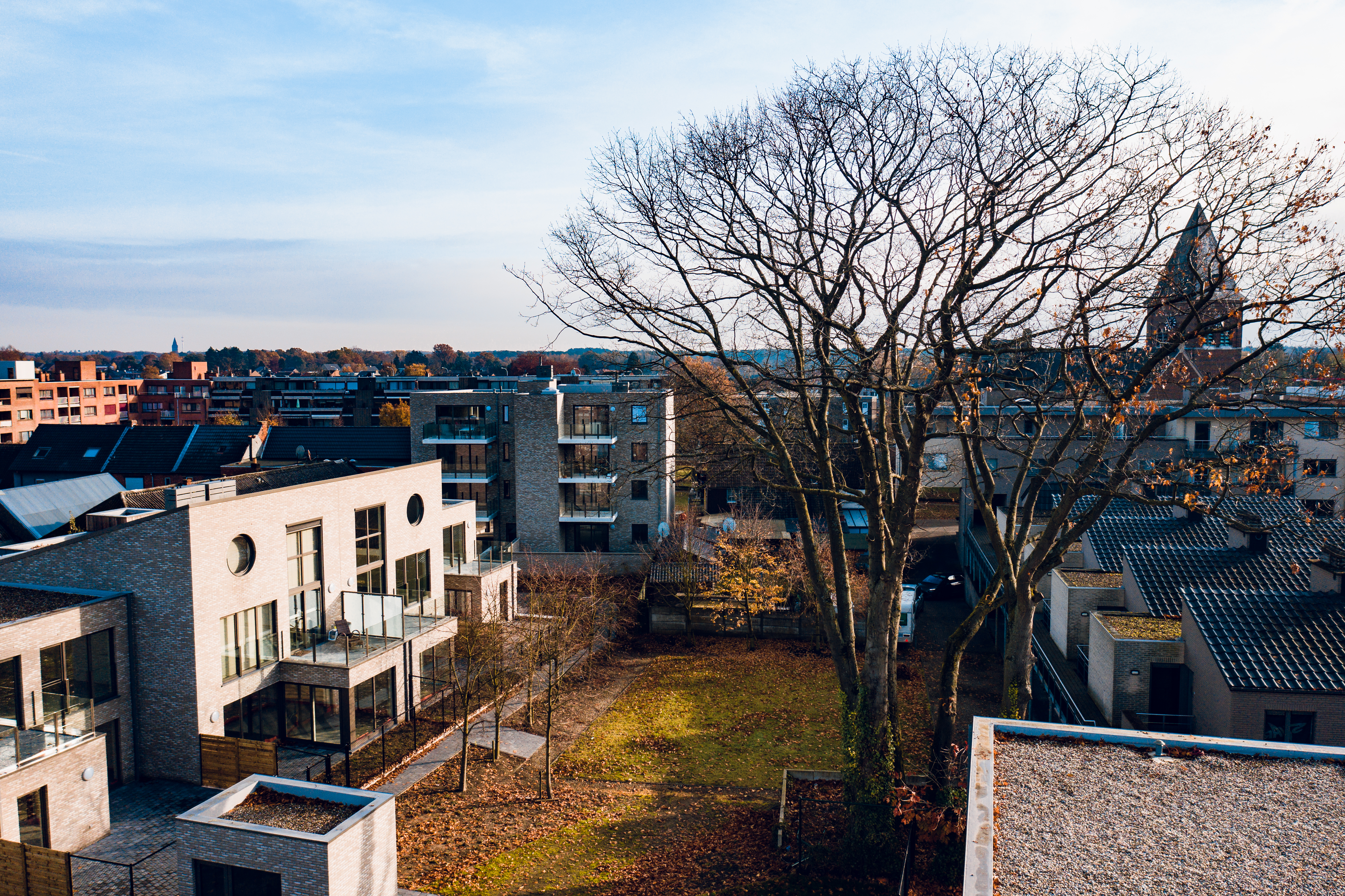 Drone vastgoedopname