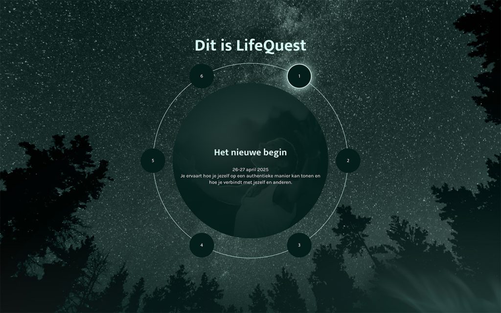 LifeQuest — Branding & Webdesign